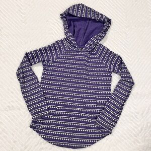 Cruel‎ Girls Purple Hooded Long Sleeve Top XS